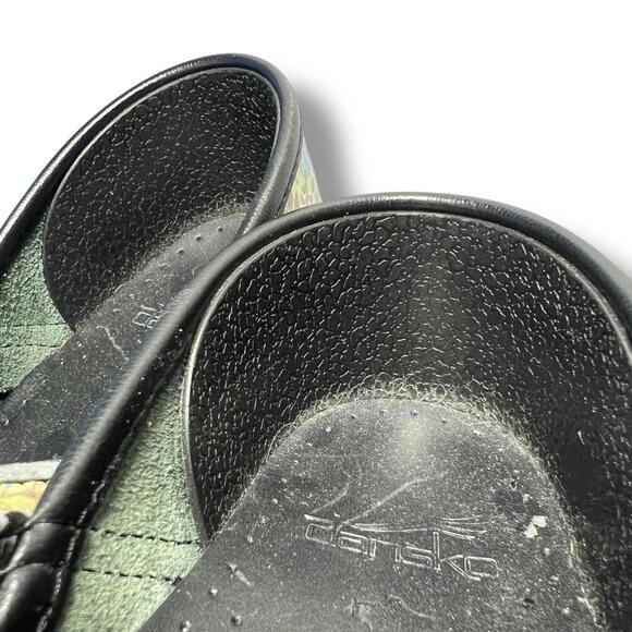 Dansko Women's Clogs (Professional Clogs) Size US 7.5-8 EU 38 Watercolor Floral - Picture 10 of 13